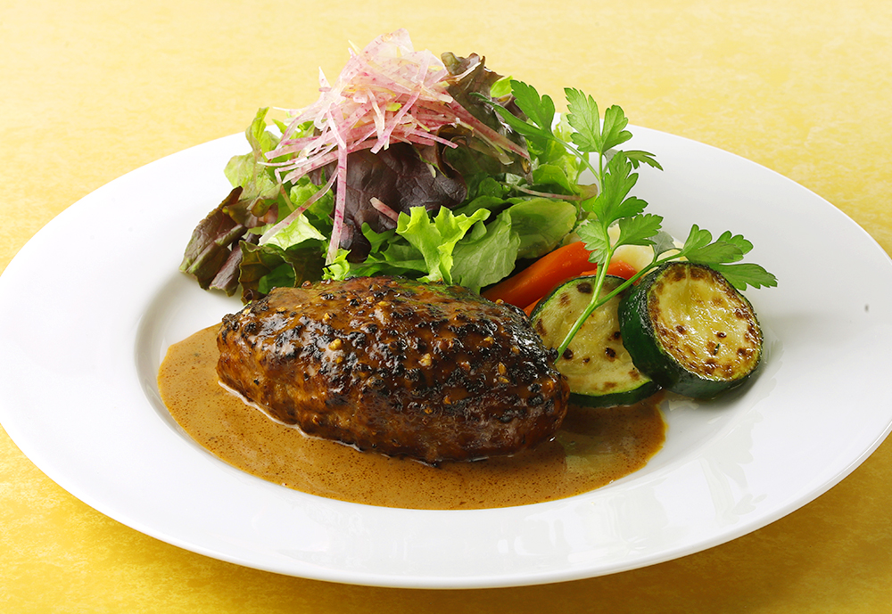 ハンバーグステーキ